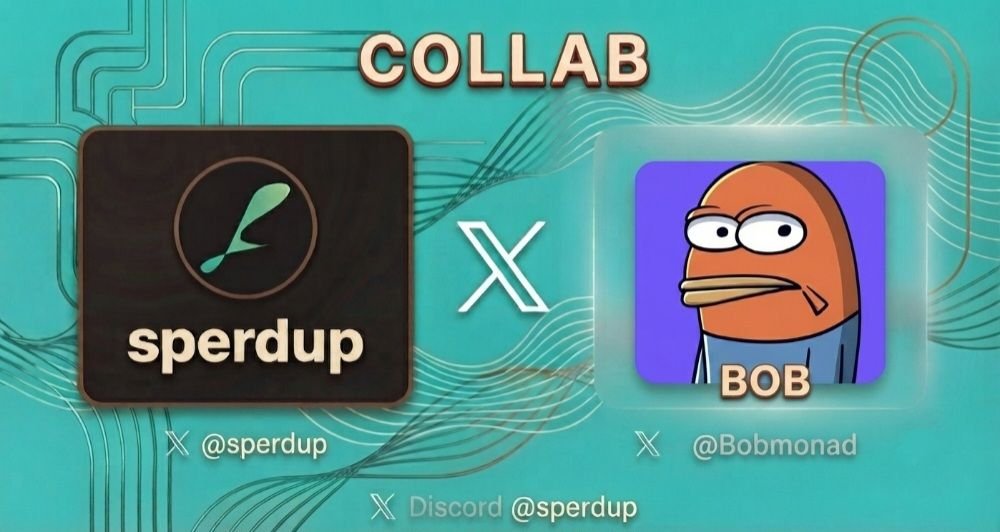 sperdup's tweet photo. Pleased to close a collaboration with @BobMonad for our community in discord. https://t.co/elqYE3oMBh