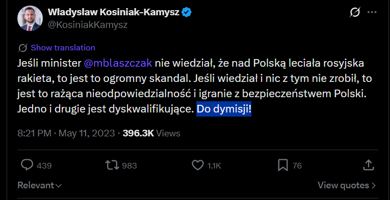 IrekKaczmarek's tweet photo. @WarNewsPL1 @se_pl Nieustannie aktualne XD https://t.co/C8AIdaImGZ