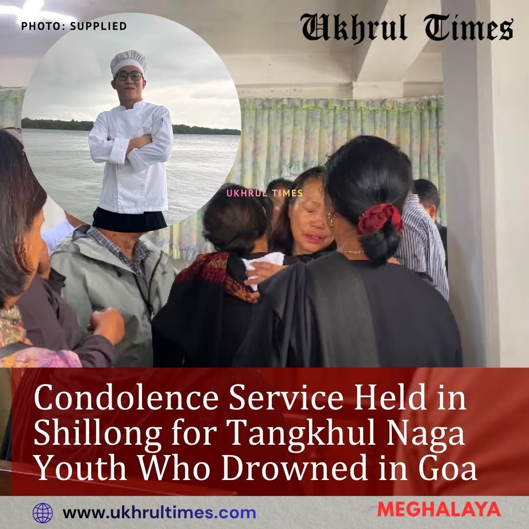 ukhrultimes's tweet photo. #UKHRUL: The condolence service of 27-year-old Yapan Sharon, who drowned at #AnjunaBeach, #Goa, was held on Thursday at Yapan Home, #Shillong, following the recovery of his body on Wednesday.
During the service, the deceased’s mother, Pamshang Sharon, described him as a brave soul who never feared challenges, attributing his death to that very bravery. Recalling childhood memories of his antics, she shared how her love for him only grew through all his mischief.
His father, Stanhope Sharon, also spoke about how his firstborn had strengthened his faith and made his life complete.
More: https://t.co/BfIfU49GTJ