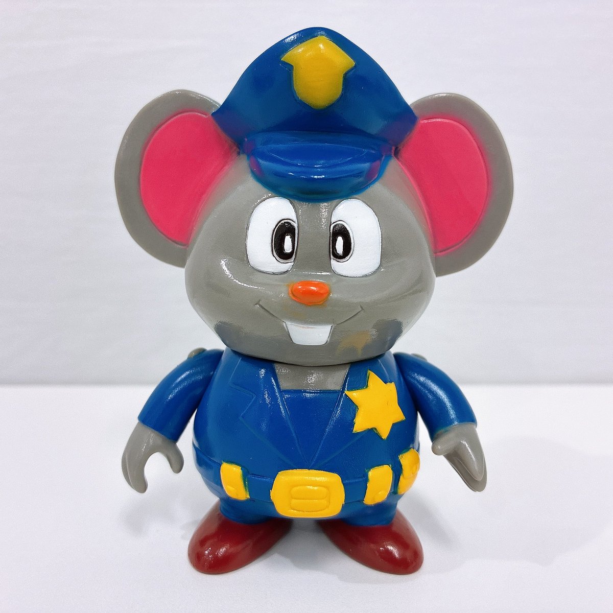 dannystoy's tweet photo. 🦸‍♂️ベルセル店 入荷情報🦸‍♂️
UNCUテレビゲームヒーロー
マッピー グレー成形 WF2025夏 ソフビ

#ダニーズトイソフビ https://t.co/a5Y0cejayc