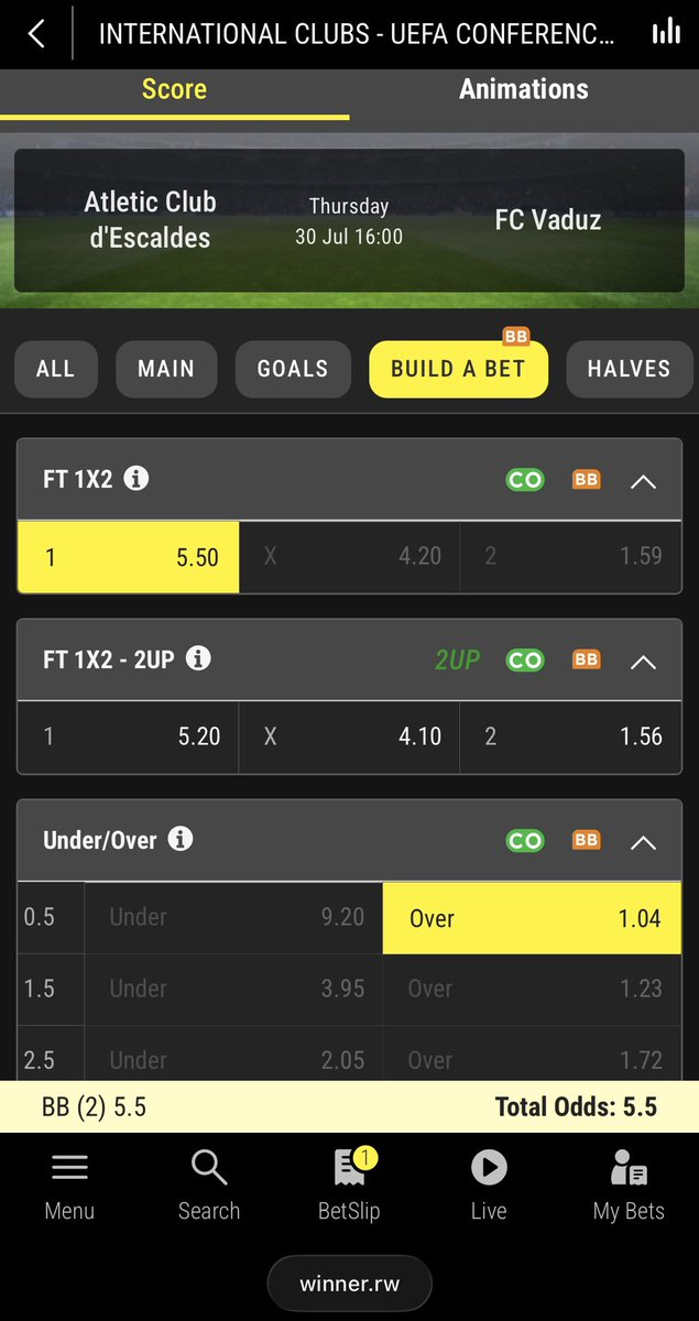 ngomijanaaa's tweet photo. Iyi nkuru menye muri iki gitondo  sinayihererana kuko irakubiye foo 👏🏼🔥

https://t.co/AnYO5rzuyY yatuzaniye “ Build A bet “ aho ushobora gushyira amahirwe atandukanye k’umukino umwe gusa byose byaba impamo ukaba watsindira inyungu nini cyane . 

18+ only ✅
#TegamuRugero https://t.co/NTwGpXFfRU