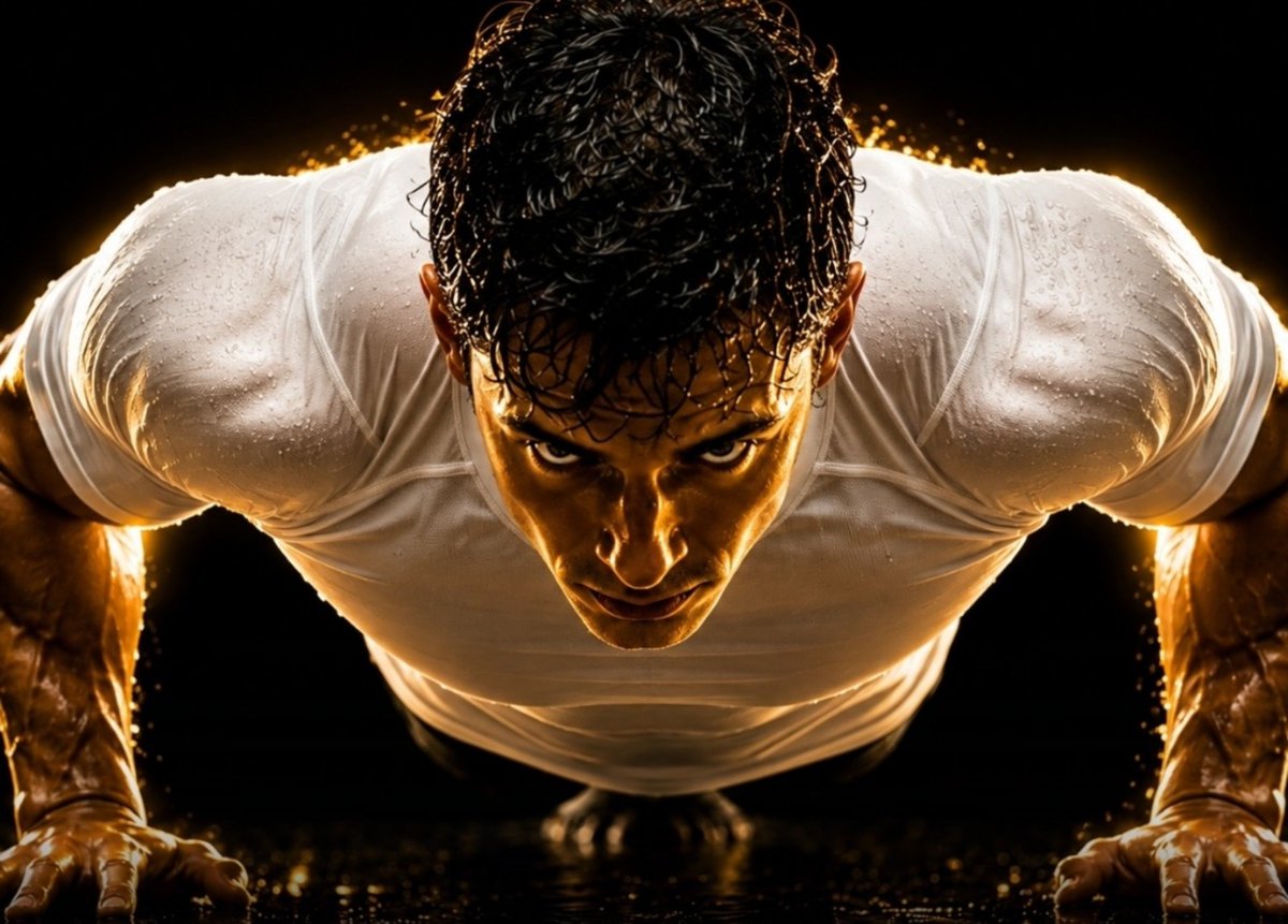 Manifest_Lord's tweet photo. Doing 30 pushups within 5 minutes of waking up triggers a hormonal chain reaction most people never activate. 

Here's what actually happens: https://t.co/4spgvx8yUz