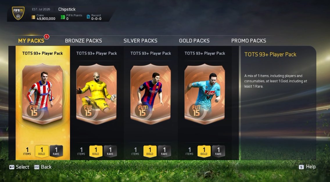 mizmp3's tweet photo. I apologise, it was for testing only I swear. But FIFA 15 is coming along nicely, just a few things to hammer out. #FIFA15 #FUT15 #EASPORTSFIFA https://t.co/bnqZvyJUcp