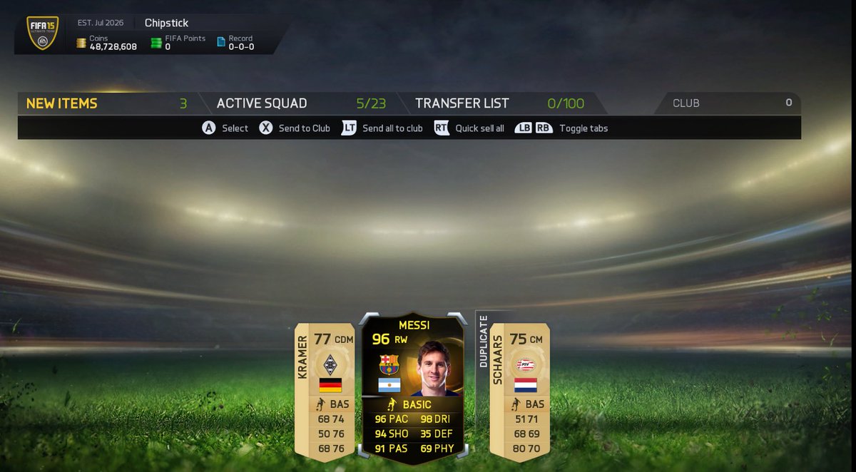 mizmp3's tweet photo. I apologise, it was for testing only I swear. But FIFA 15 is coming along nicely, just a few things to hammer out. #FIFA15 #FUT15 #EASPORTSFIFA https://t.co/bnqZvyJUcp