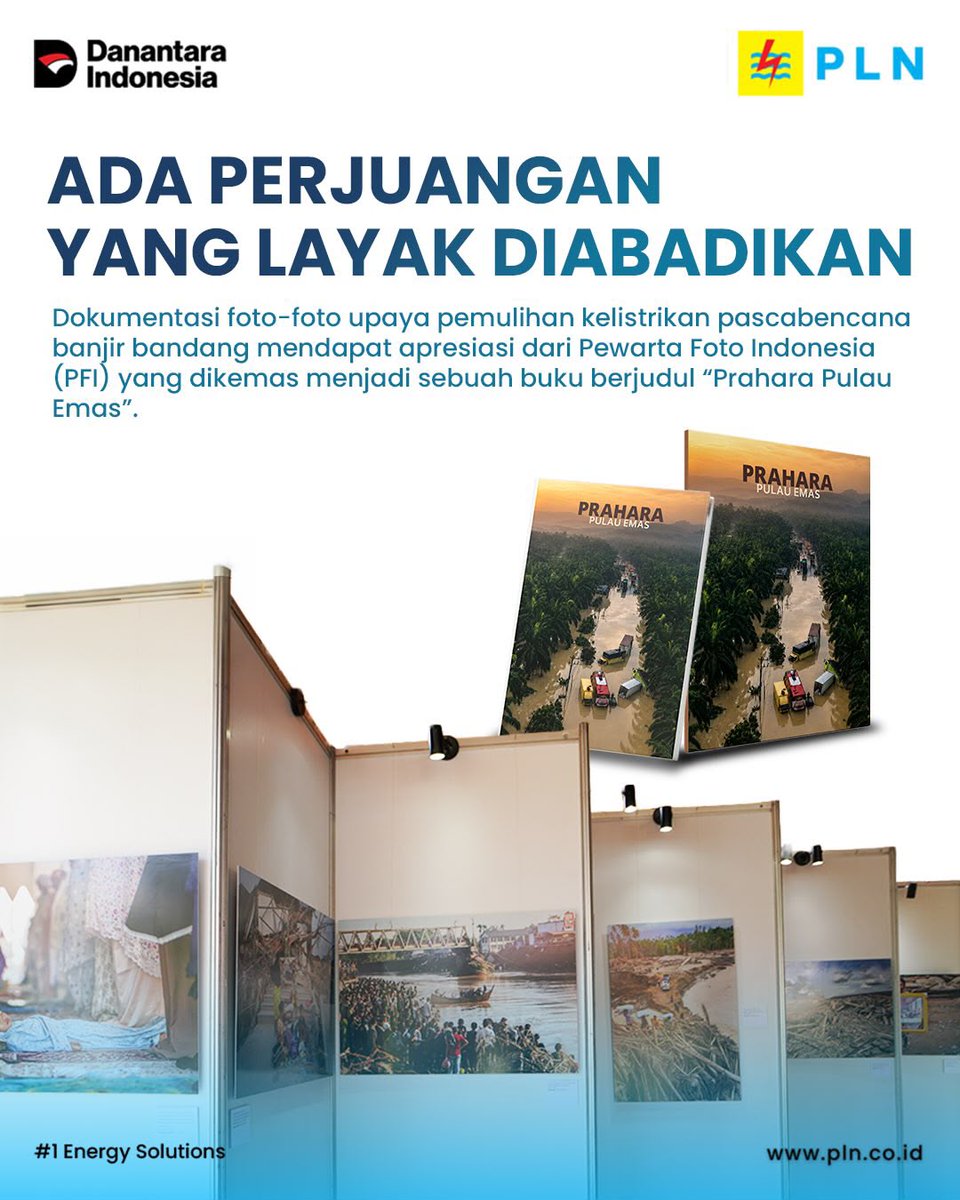 electrizen_JMB's tweet photo. PFI Apresiasi Perjuangan PLN Pulihkan Kelistrikan Pascabanjir di Sumatera

#PLNUntukSemua #PLNUntukIndonesia #PLN #PewartaFotoIndonesia https://t.co/lJWbcxA2vE