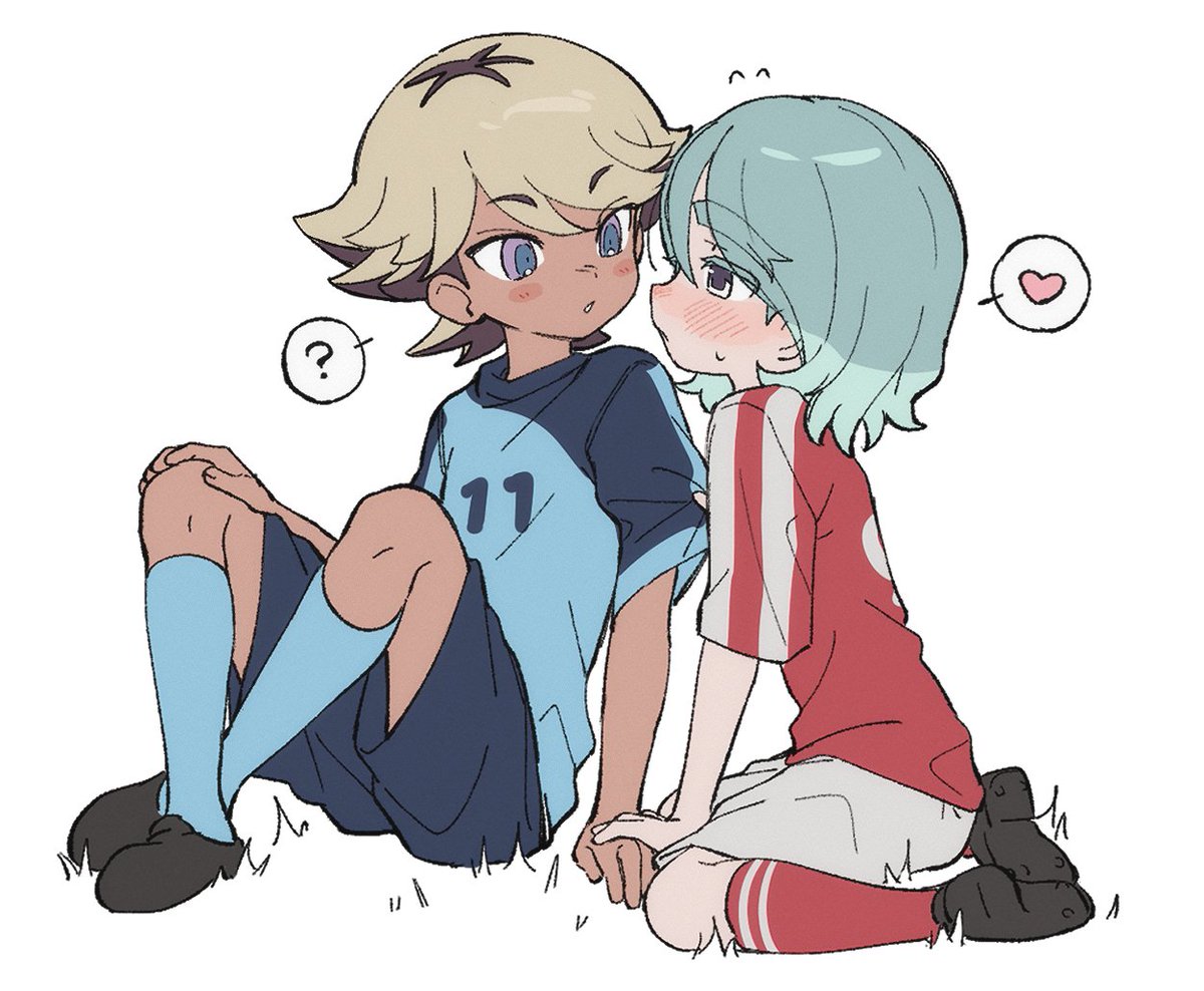 ssmimoist's tweet photo. 片方がませてるタイプのｼﾞｭﾆｱ空笹らくがき https://t.co/9alq80fbKH