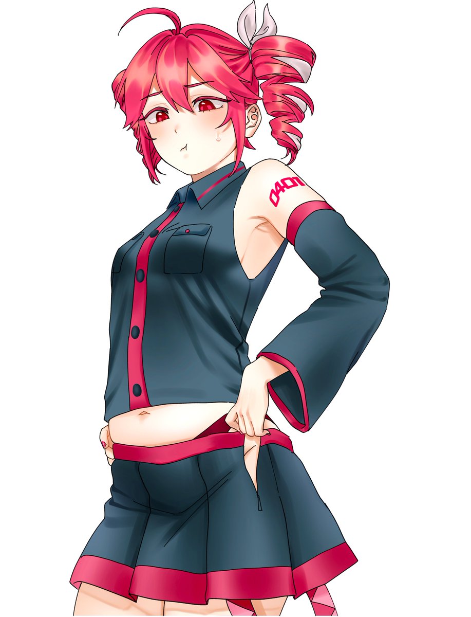 y22pp's tweet photo. #重音テト #KasaneTeto #UTAU #イラスト好きさんと繋がりたい
昔の服が着れなくて焦るテトさん。 https://t.co/3k7kIBxLi8