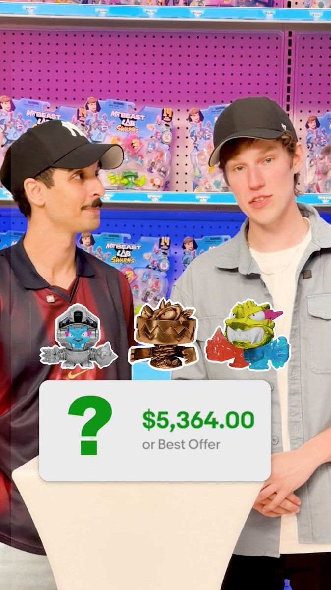 mrbeastlabzmaa's tweet photo. Bring MrBeast Challenges to your living room with The Ultimate Game ⚡️

Pre-sale is available now at Walmart! https://t.co/HfyAEqn5RE
