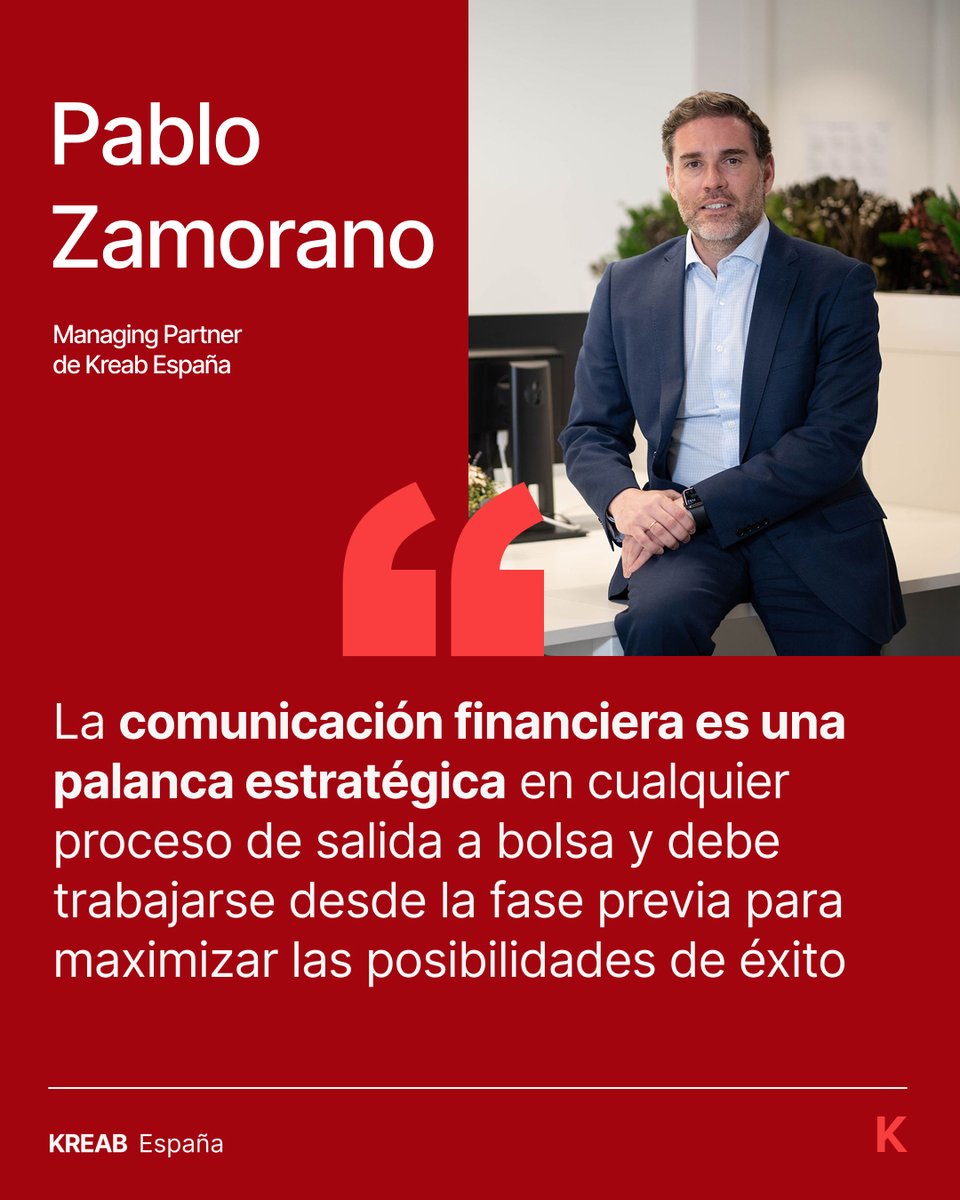 KreabEspana's tweet photo. 🚀 Nos unimos al programa Entorno Pre Mercado (EpM) de @BolsaBME como nuevo partner para seguir impulsando el crecimiento de startups, scaleups y pymes.

Compartiremos nuestra experiencia en comunicación financiera para ayudar a las empresas a prepararse ante inversores y los mercados.🤝

https://t.co/14FGqhsv87