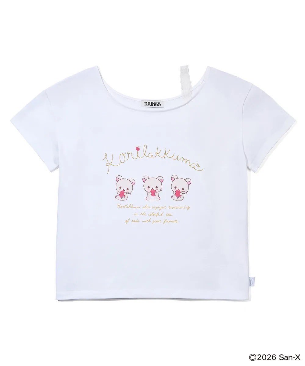 helloimgvss's tweet photo. ⋆⁺₊⋆ ꒰ youhee ꒱ ⋆⁺₊⋆ x rilakkuma lace off shoulder tshirt sale 63%

♡price 750฿ (มัดจำ 400)
— ฟรีไซส์ อก 41.5 ยาว 23.5

*free shipping (ems) + ส่งกลับแอร์✈️
#พรีเกาหลี #พรีออเดอร์เกาหลี https://t.co/FoOWsJtXct
