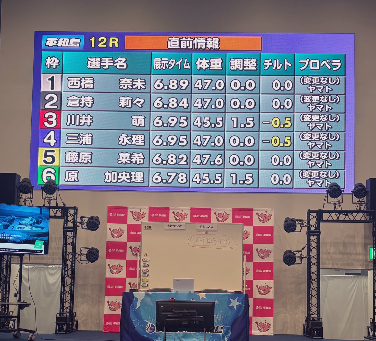 4447love82flash's tweet photo. もうすぐ優勝戦🐳 https://t.co/uhWZh3r9KR