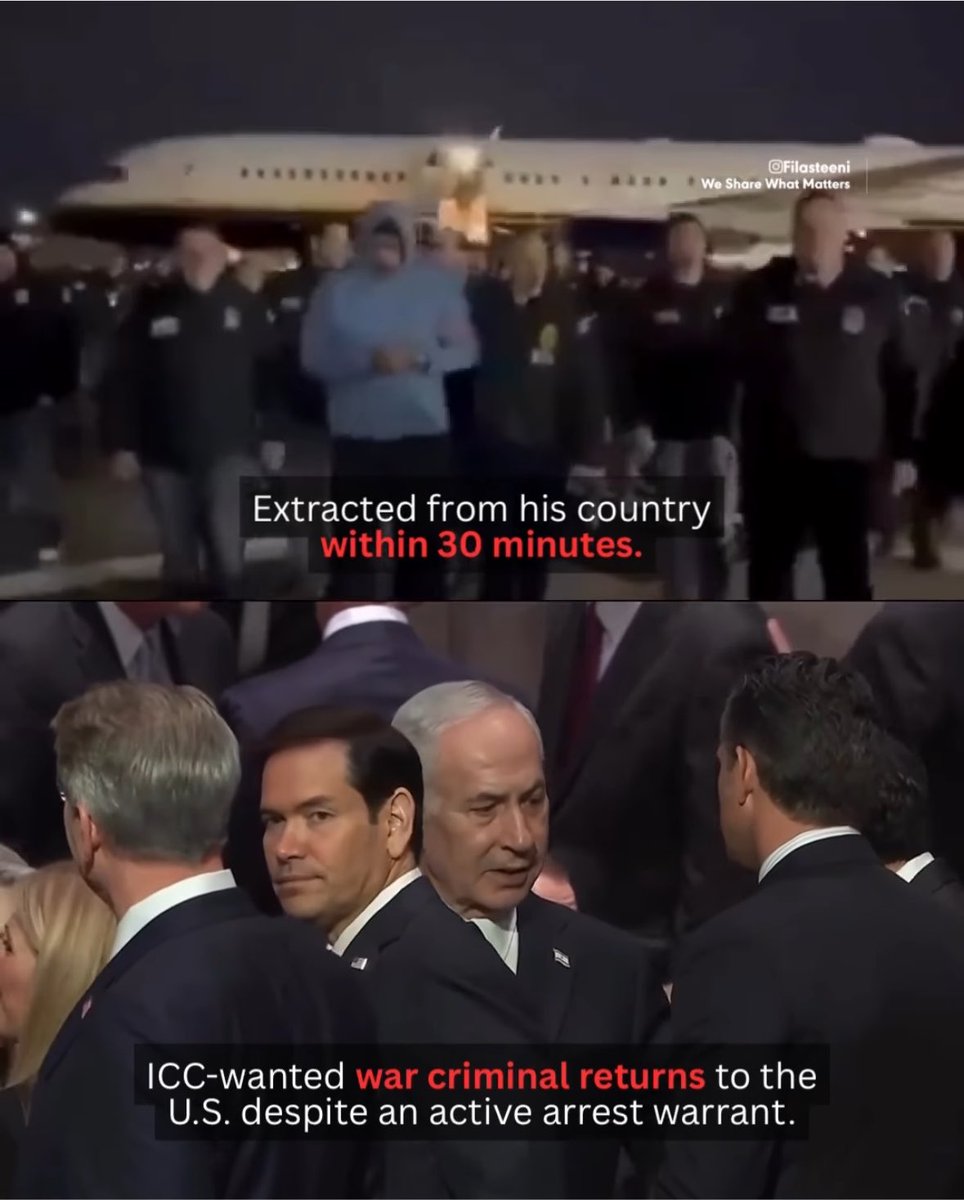 mhdksafa's tweet photo. Arresting Maduro before arresting Netanyahu is certainly not what international law order. https://t.co/C7BvMCVxFy