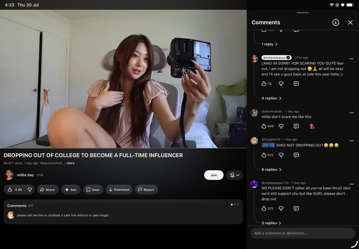 ligayawithlove's tweet photo. BRUH i got scared i love her study vlogs https://t.co/V2mNczyoIX