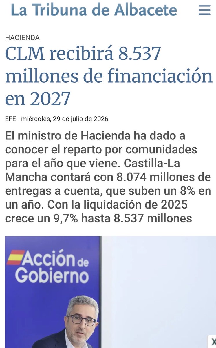 FranCoboNavarro's tweet photo. Sr. Page, Recibir más recursos públicos equivale a una mayor recaudación fiscal. INCREMENTAR  los ingresos del Estado no surge de la nada, sino de aumentar la asfixia con  más y más IMPUESTOS,   a ciudadanos , autónomos y empresas. 
Se trata de GESTIONAR MEJOR , no de GASTAR MÁS https://t.co/MtxHb0jkBC