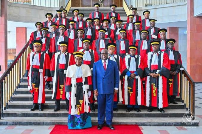 lokondobenjamin's tweet photo. RDC : le Chef de l’État réaménage la haute magistrature, voici la liste complète des nominations. https://t.co/Oh5kvi7rQ6 https://t.co/Goz8SrsJxU