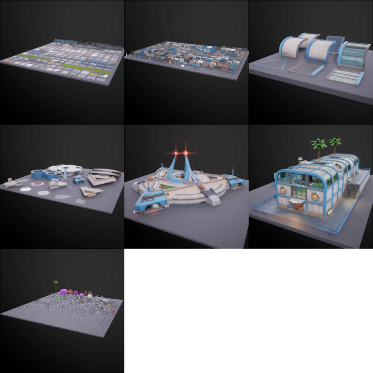 BeastFNCreative's tweet photo. Better look at the Shaken Sanctuary Prefabs &amp; Galleries: https://t.co/xT5GKrgYBL