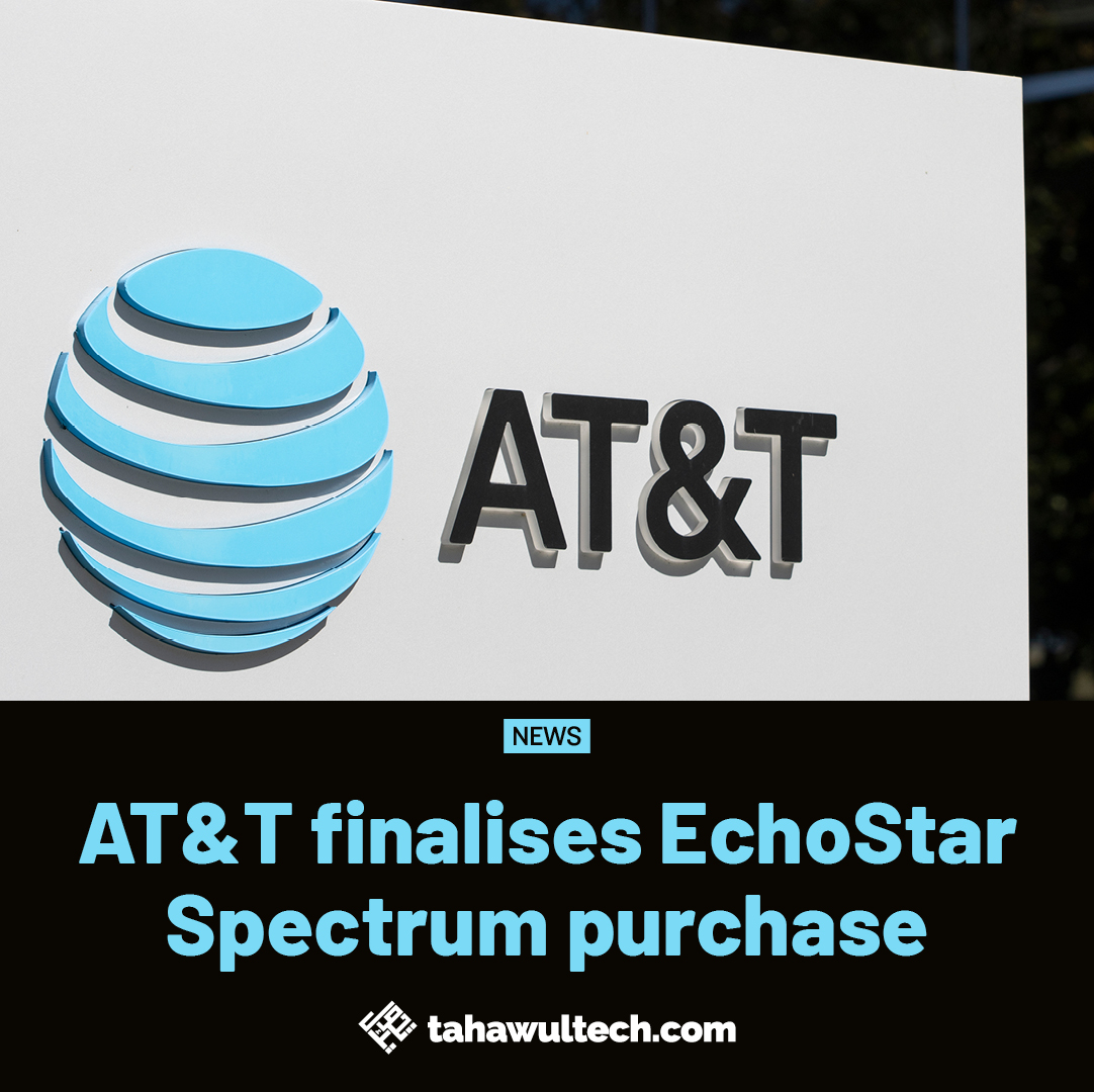tahawultech's tweet photo. "The next generation of connectivity will require networks with even greater capacity".
Learn more about @ATT's acquisition below.
https://t.co/RKF0yMIHSk
#ATandT #EchoStar #tahawultech https://t.co/Mmy3BamgKw