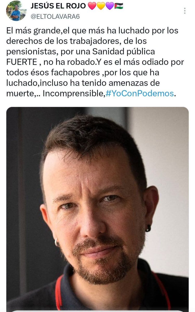 BlascoNeni22635's tweet photo. Siempre con Podemos https://t.co/bfBBdRfavx