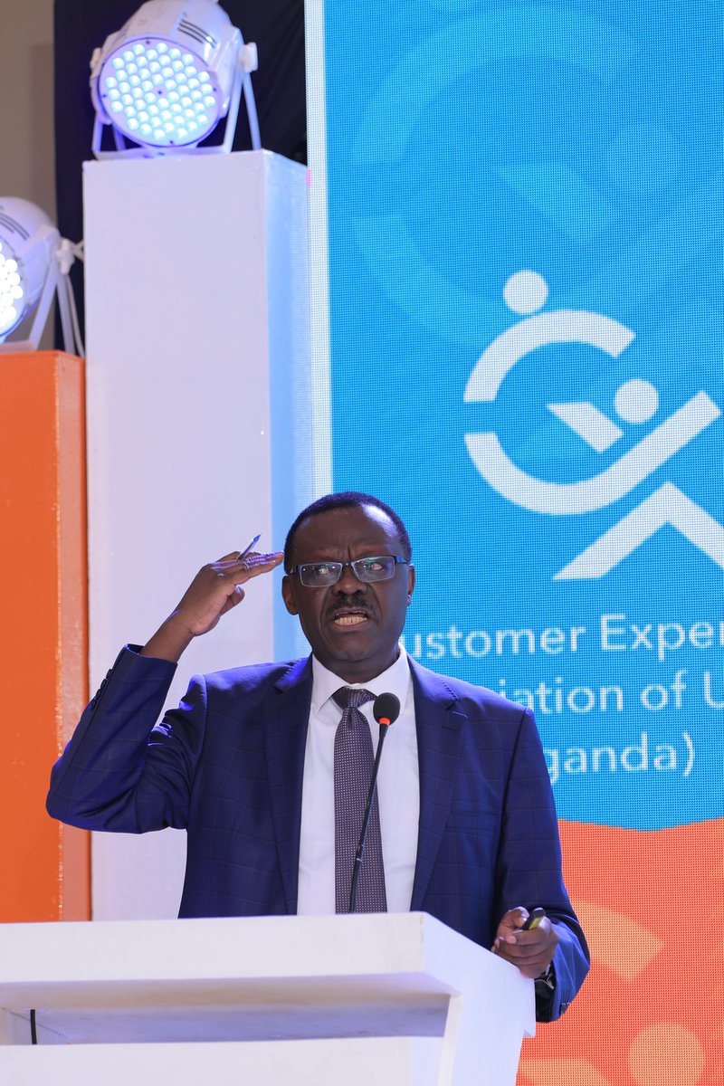 cxauganda's tweet photo. LIVE NOW ⏰

@PatrickAyota , MD @nssfug  on stage at the CX Association CEO Breakfast.
Topic: "The Future Belongs To Customer-Obsessed Leaders: Lessons from Leaders Doing It"

Tune In: https://t.co/0JVcsyBsH2

#CXAUganda #CXCEOBreakfast https://t.co/cmGDTp5RwX