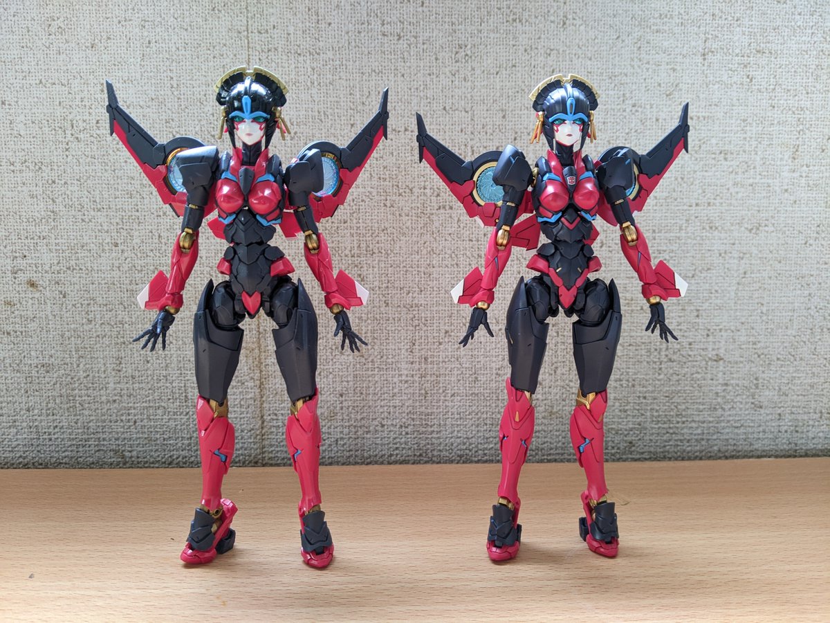 Na249786336's tweet photo. furai actionのウィンドブレードです。

できが良さそうなのに全然話題になってないなぁ〜って、思ったらこれ、風雷模型のプラモ版と一緒なんですね。組み立て済み＆塗装済みプラモって感じ。プラモ特有の軽さもそのままで、材質が変わってる様子もなし。

＃トランスフォーマー https://t.co/rsMPEo4eN0
