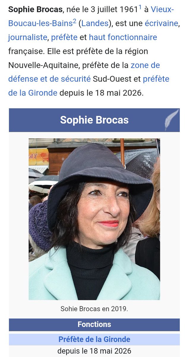 VroniqueZampar1's tweet photo. 🛑 Comment peut-on empêcher le corps médical d’apporter des soins à nos pompiers, à nos agriculteurs et aux bénévoles qui sont déshydratés, épuisés, et qui respirent les fumées ?
Merci à cette médecin de Cestas qui s’est démenée.
Madame la préfète de la Gironde, vous avez mon âge. Je n’ai rien contre vous personnellement, je constate simplement. Peut-être pourriez-vous prendre votre retraite et continuer d’écrire vos romans, car votre attitude face à la solidarité pourrait laisser penser à une entrave volontaire. Et si c’était le cas… sous les ordres de qui ?
👉 Que voulez-vous, Madame Brocas ? Qu’il y ait des victimes ?
Deux pompiers ont déjà péri.
Toute cette solidarité est pour éviter le pire et non pour alimenter un tableau Excel des pertes humaines.
👉Peuple, c’est l’heure de la désobéissance !
L'heure de l VRAIE RESISTANCE a sonné !
#followers #Incendiesdeforêt #medecin #pompiers 
@GPTVoff @CNEWS @EricMorillot @RitvInfos