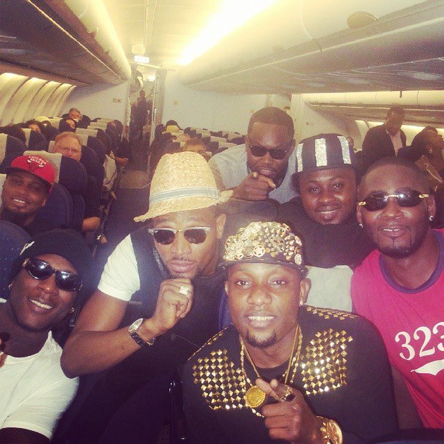 Toluwase_x's tweet photo. Burna Boy, Kcee &amp; D’banj flying to Durban. (2014) https://t.co/6CYI6r0ei9