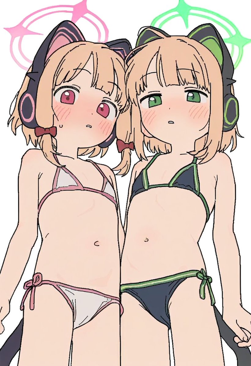 tsurupetaken's tweet photo. 才羽モモイ &amp; 才羽ミドリ
Saiba Momoi &amp; Saiba Midori
#ブルアカ #BlueArchive https://t.co/0zYdsiRki2