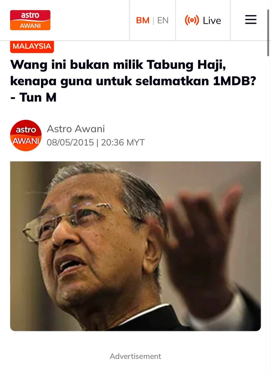 liyana_marzuki's tweet photo. SAKAU TH? 

Dalam Laporan RCI, tiada langsung perkataan “sakau” seperti yang digunakan PMX atau “samun” seperti yang disebut Tun Dr Mahathir.

Perkataan yang digunakan lebih lunak dari “samun” atau “sakau”, sebab ia laporan Suruhanjaya Siasatan DiRaja. 

Perkataan yang digunakan dalam Laporan RCI: 

♦️”perakaunan kreatif” seperti tukar standard akaun yang biasa digunakan, sorok rosot nilai aset, ishtihar untung/ hibah walau tengah rugi dan memalsukan maklumat atau dokumen. 

♦️kebobrokan yang ada melibatkan kesalahan jenayah, RCI ada senaraikan tetapi memerlukan SPRM, PDRM dan BNM untuk menyiasat. 

Laporan itu menjurus kepada kesalahan rasuah, penyelewangan fakta dan dokumen serta salah guna kuasa yang berlaku dalam transaksi pelaburan dan urus tadbir mereka. 

♦️RCI juga meminta audit forensik yang mendalam kepada semua pelaburan yang “mencurigakan” dan “bermasalah”. Inilah antara syor paling penting dalam keseluruhan laporan.

*************

RCI bukan agensi penyiasatan jenayah seperti PDRM atau SPRM. Ia tidak mempunyai kuasa menggeledah, membuat jejak wang (money trail), menyita aset atau mendakwa mana-mana individu. 

Fungsi RCI ialah mengumpul keterangan, membuat penemuan dan mengemukakan syor.

Untuk transperansi, elok semua yang dilaporkan ini disiasat dengan kadar segera. Kerana ia melibatkan dana dan tabungan orang Melayu Islam kita. 

Potensi untuk kesalahan rasuah, salahguna kuasa tetap ada mengikut syor RCI. Cuma memerlukan SPRM dan PDRM untuk buat siasatan dan pertuduhan kepada mereka yang berkenaan. 

***************

Untuk rekod, pada penggal lepas, Pengerusi TH tidak pernah didakwa atas kesalahan penyelewengan Tabung Haji. 

Namun beliau didakwa atas 9 kesalahan rasuah dan penggubahan wang haram untuk projek lebuh raya. Dan kes ini mendapat DNAA dan dilepas bebas ketika zaman PM Ismail Sabri. 

Untuk rekod juga, tiada sebarang maklumat dalam RCI yang mengesahkan penjualan  atau penyelewengan aset Tabung Haji kepada bukan Islam atau mana-mana parti politik bukan Islam pada tahun 2018 ketika mana Tun M atau PH1.0 ambil alih. 

Setakat ini ia kekal sebagai propaganda dan fitnah yang belum terbukti. 

Salam hormat,
Liyana Marzuki 

NB- pagi ni nanti saya cuba buat Tusyen Dhuha untuk bird eye view laporan. Risau ada puak jenis ambil sekerat2 dan spin half-truth. Masa SRC dan 1MDB pun lagu tu.