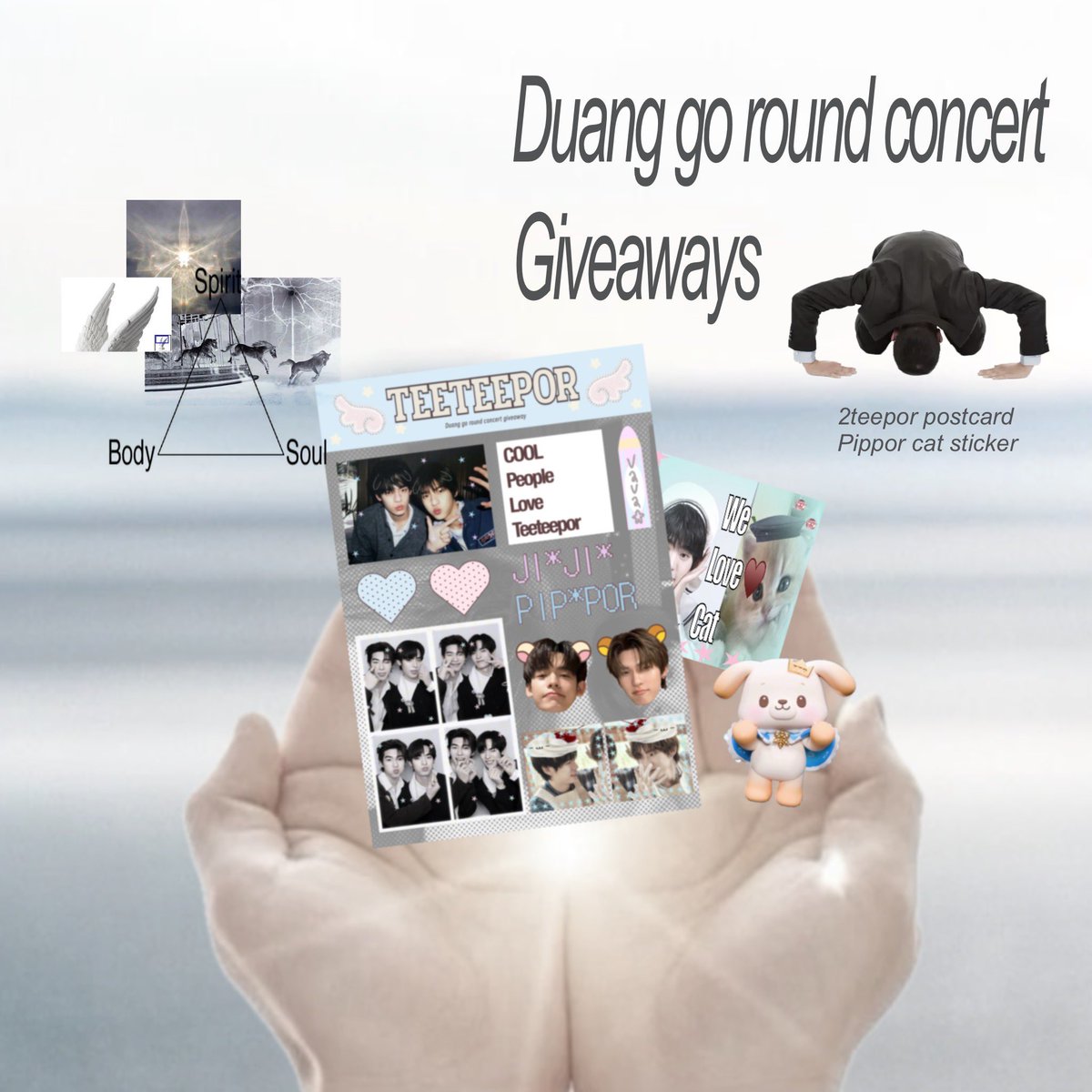 KamSutitida's tweet photo. — ⭐️ pls kindly rt ໒꒱ིྀ

giveaway #DuangGoRoundConcert ˚⊹♡

(✿) postcard 20 ea
(✿) sticker 35 ea

date 16 aug 2026
location : impact arena
time : tba

( graphic by @kondueee )

#เจอด้วงที่อิมแพคนะเธอ 
#teeteepor https://t.co/87B5boVRbz