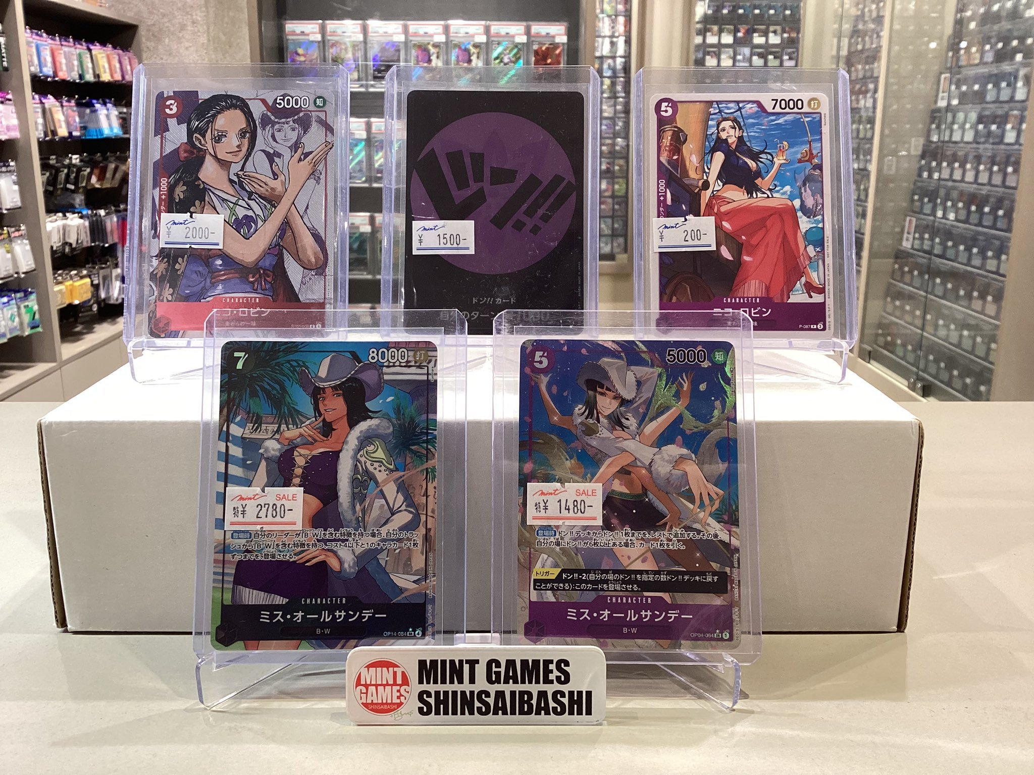 MINT GAMES 心斎橋アメ村 в X: „【#ワンピースカード 商品情報