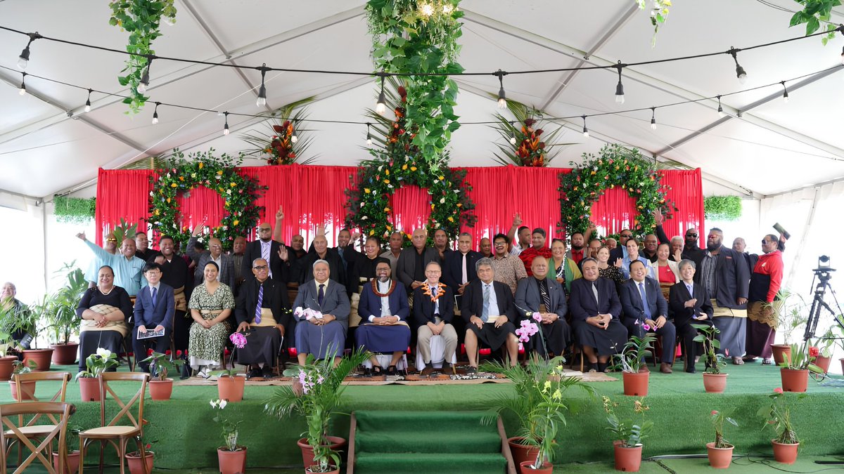 IFADAsia's tweet photo. The third phase of the Tonga Rural Innovation Project (TRIP III) is live!

Financed by @IFAD, @theGEF and the Government of Tonga, the US$19.4 million project -- launched by Prime Minister Fatafehi Fakafānua and AVP @DonalFBrown -- will improve the lives of over 35,000 people. https://t.co/6bFr3QHGfa