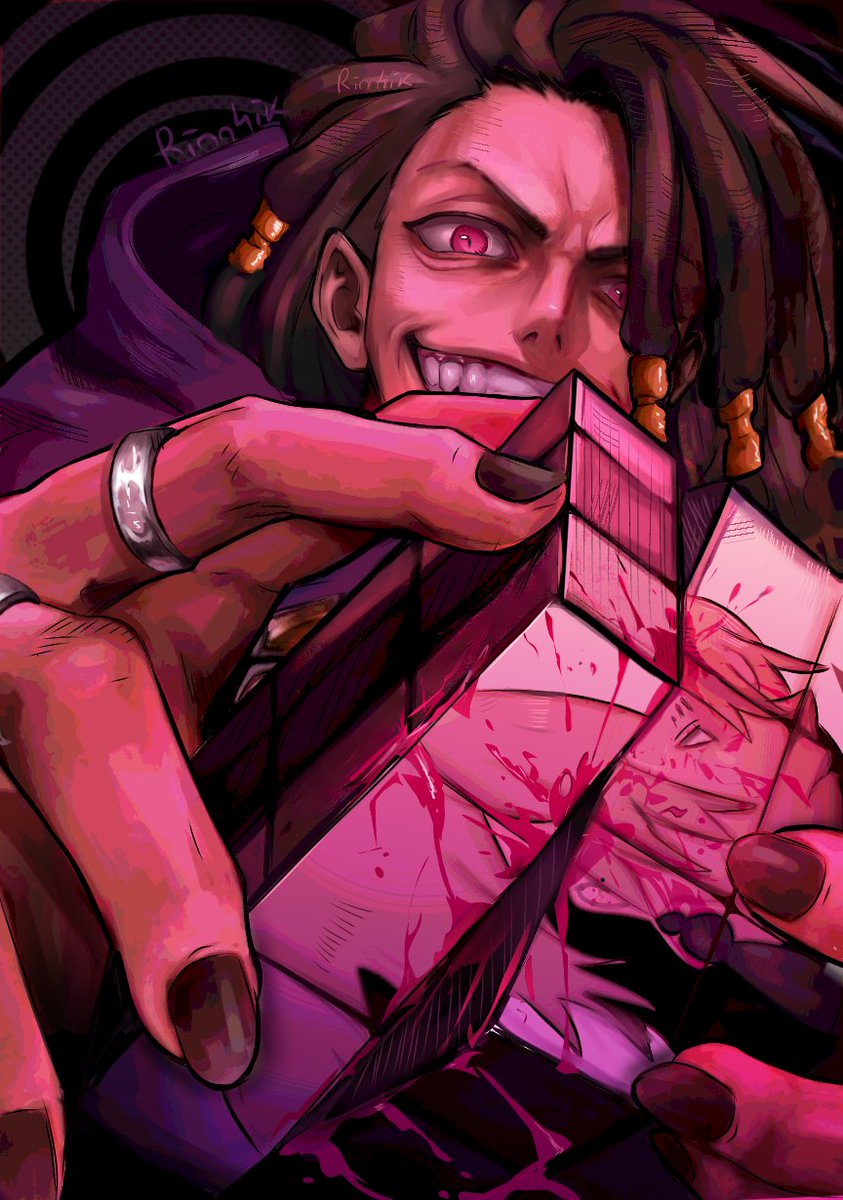 rinn4ik43259's tweet photo. Jabber! 💜 

#jabberfanart #gachitakuta #art #fanart #zanka #manga https://t.co/QUJStKysEB