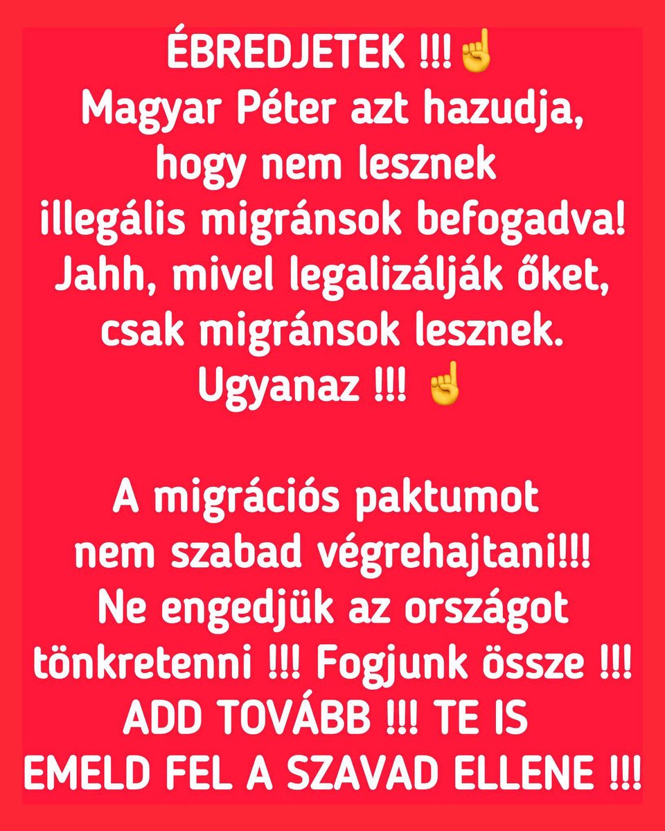 CatM848811's tweet photo. A haza nem eladó! 🇭🇺🇭🇺🇭🇺 https://t.co/eSwm2FhM30