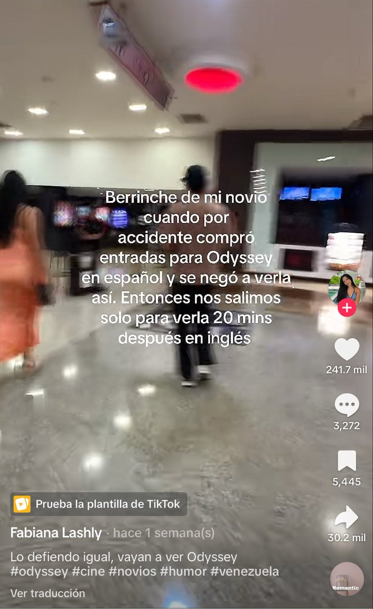 yes_jess's tweet photo. Amo a Rodrigo pero es la persona más mamona que conozco, hoy nos sacó de Spiderman porque la peli estaba en español y no había comprado asientos en la sala VIP y 10 minutos después entramos a ver Odyssey en inglés y VIP 😭jajaja. https://t.co/H3rOBdmZWj