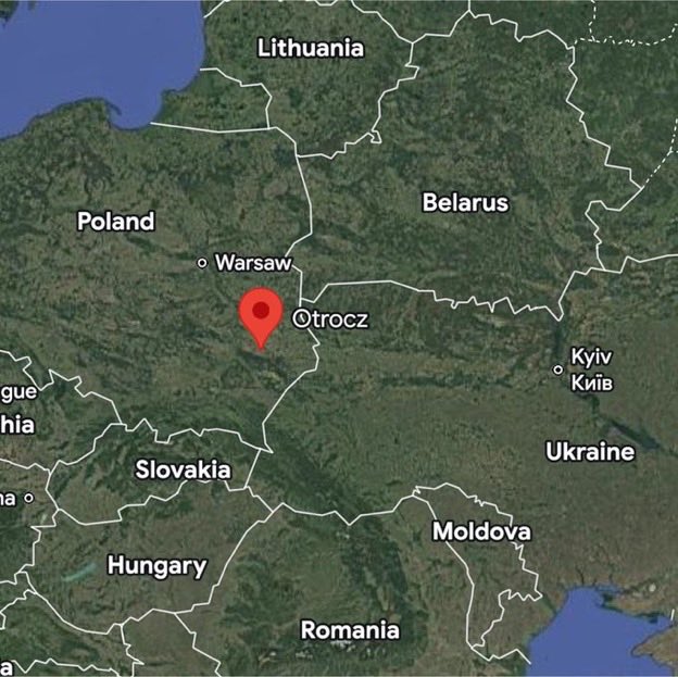 DC_Global_News's tweet photo. 🚨 BREAKING

A direct hit from a Russian missile has occurred in Otrocz, Poland. https://t.co/L4qRgTWn2c