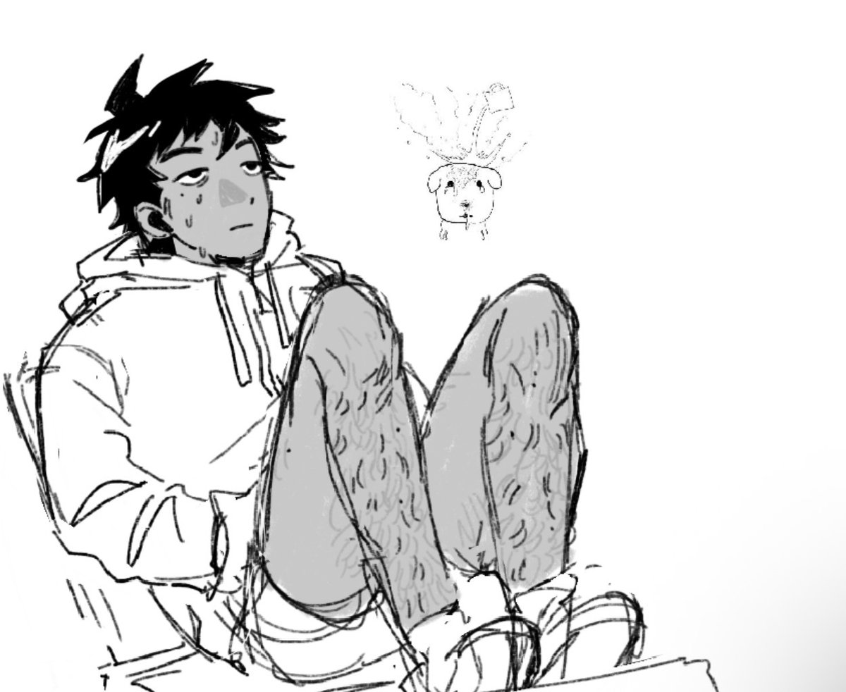 greeen2me's tweet photo. one must imagine hajime skipping high school gym class https://t.co/9JpqVBfI6m