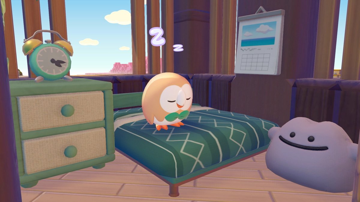 ako_UniteVt's tweet photo. モクローカラーのログハウスできた🌱
#ぽこポケ https://t.co/Zu9VDLc6ie