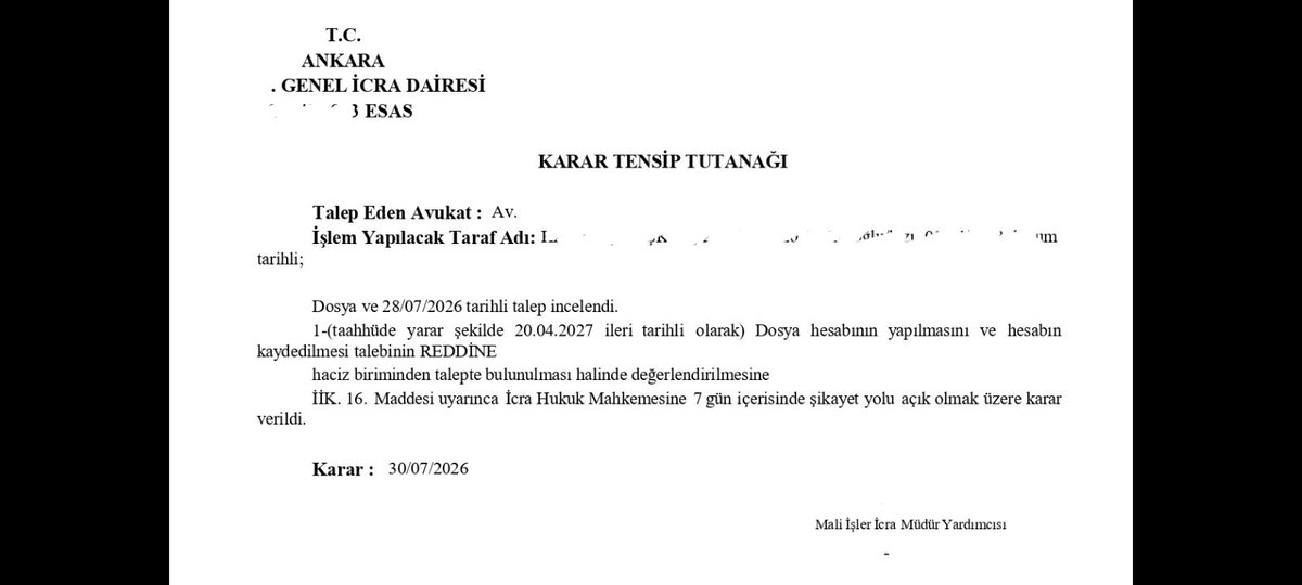 halwlkrsn's tweet photo. bir bu eksikti, genel icralarda takip birimi, mali işler birimi, haciz birimi var. dosya kapak hesabı istemişim, UYAP otomatik olarak mali işler icra md. yrd. ekranına düşürmüş talebi, ret gerekçesi "benden değil haciz biriminden isteyin", ya ablacım ben senden istemedim ki, otomatik sana düşmüş talep, zaten talep gönderirken müdür seçme lüksüm de yok nasıl haciz biriminden talep edebilirim, bu bir ret gerekçesi olabilir mi? ya eğitin şu memurlarınızı gına geldi artık @adalet_bakanlik