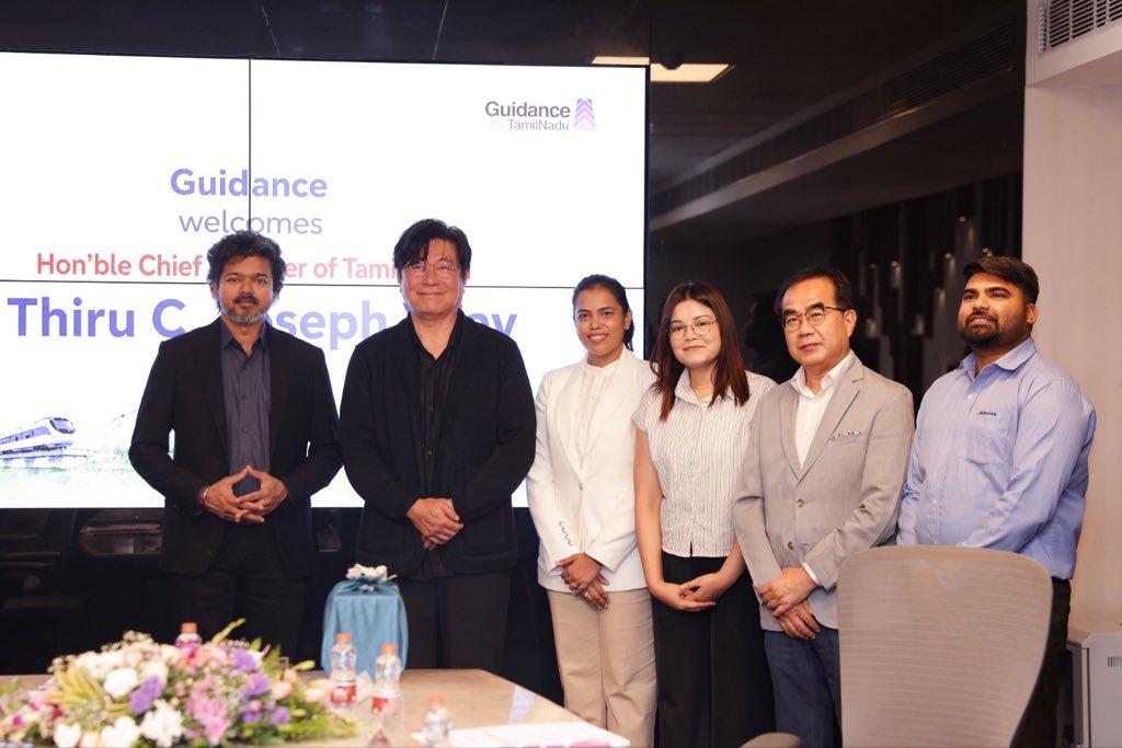 Keerthana4VNR's tweet photo. Today, in the presence of Hon'ble Chief Minister Thiru C. Joseph Vijay, Tamil Nadu signed MoUs with Chubb (Switzerland) and Nordex (Germany) for their first GCC and R&D centres in TN, MotiveLink (South Korea) for a ₹300 Cr manufacturing facility in Kancheepuram, and the University of Western Australia for TN's first-ever international university campus in Chennai. 

Together, these investments are expected to create over 2,920 direct and indirect employment opportunities, while reinforcing Tamil Nadu's position as India's preferred destination for advanced manufacturing, GCCs, research and global talent.

Every investment we attract is ultimately about creating better opportunities, higher incomes and a stronger future for the people of Tamil Nadu. We remain committed to building an economy that creates quality jobs, fosters innovation and delivers inclusive prosperity.