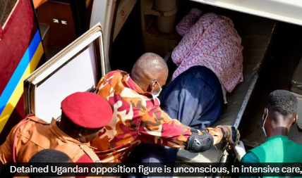 AyebaziPatrick's tweet photo. "Could Dr. Kizza Besigye die in prison? Would the Ugandan government leader @KagutaMuseveni , without shame, accord him a state funeral if the worst happens? If so, on what grounds would he justify it? And what has become of justice and the right to a fair trial?" https://t.co/V8pxsQqnqd