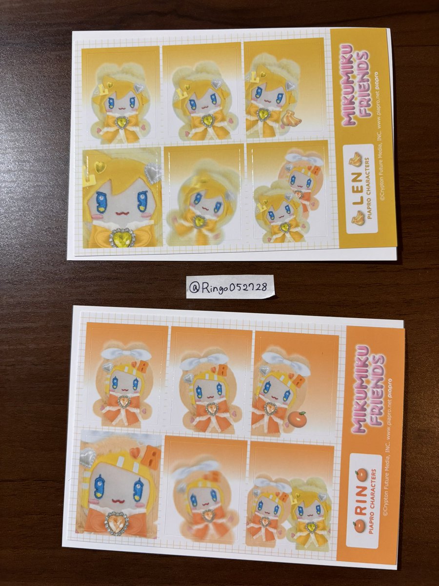 Ringo052728's tweet photo. 【交換】 初音ミク ピアプロ キャンドゥ セリア 100均 

譲:1枚目画像の物(リン，レン)
求:同種MEIKO＞定価＋送料

郵送＞マジミラ大阪1日目，２日目での手渡し
検索からでもお気軽にお声がけください https://t.co/zlG0JriJTD