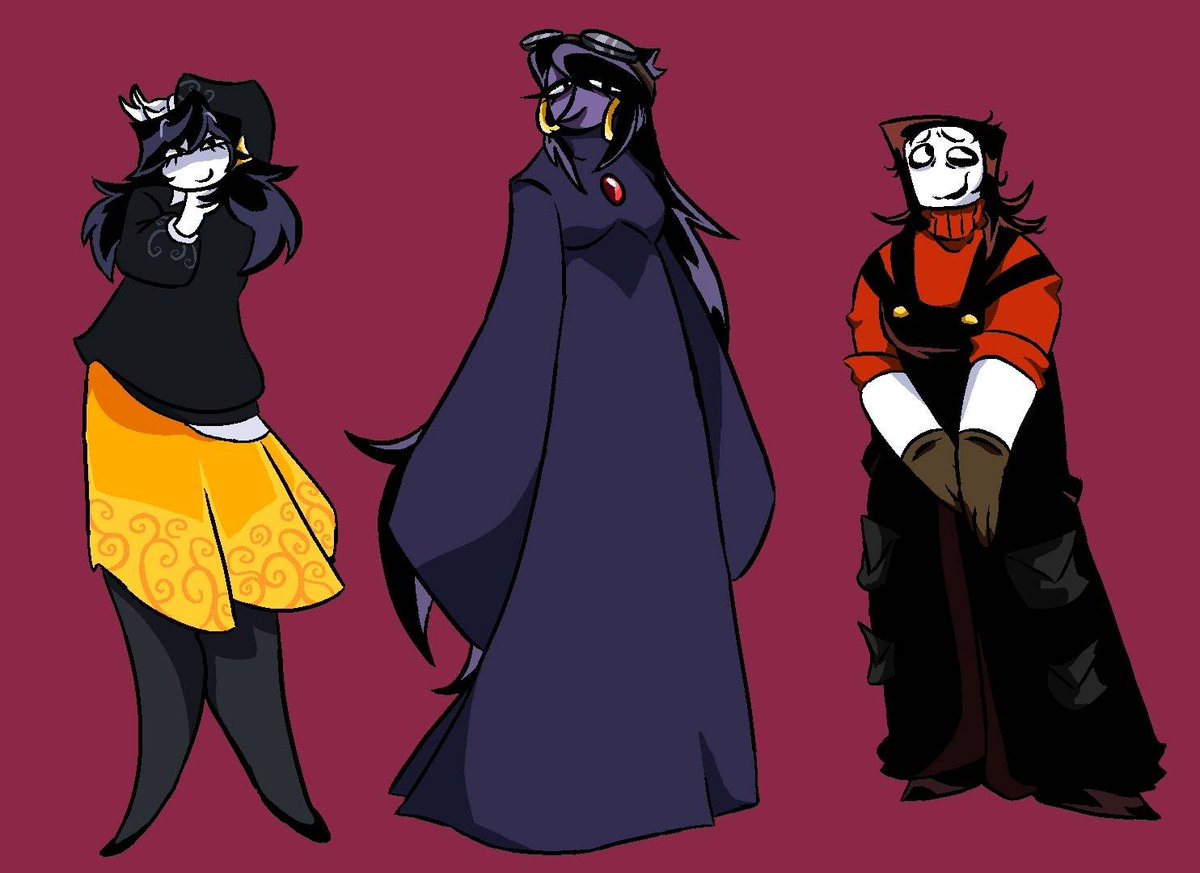 3nergyspirit's tweet photo. i finally managed to figure designs for them after like...a WEEK or so...

and extra drawings of the other gals interacting with protag based on how I think it'd go..oh yeah!

i will feed all the mesmalie fans.

#mesmalie https://t.co/bFbGEzR6FI