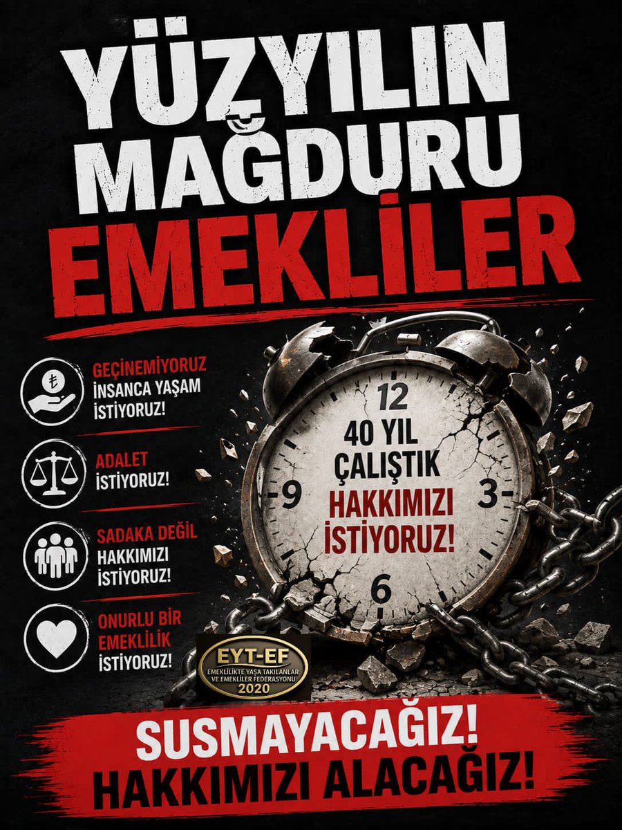 Yalnız Adam EYT-EF ÜYESİ tweet media