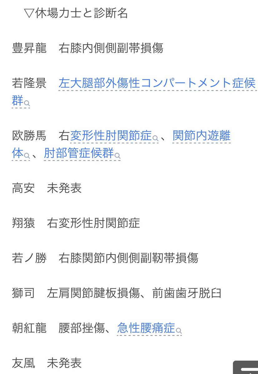 suikyo396's tweet photo. #sumo  夏巡業休場力士 
豊昇龍
若隆景
欧勝馬
髙安
翔猿
若ノ勝
獅司
朝紅龍
友風

スポーツ報知さんより
https://t.co/hBa90AKSmi https://t.co/VXxu3RVKxv