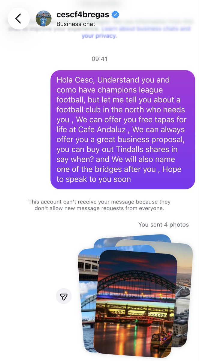 tezzzza16's tweet photo. @FabrizioRomano Unfortunately for you fabby,  After this message , Cesc will be coming to the toon https://t.co/EiQLffTAyl