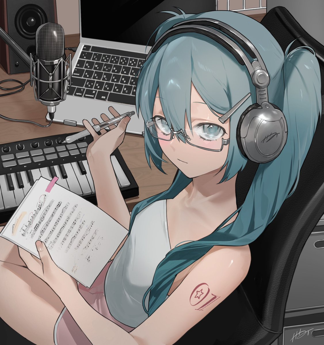 hakai_orz_'s tweet photo. ミクの日常 https://t.co/uBjvcF3EZK