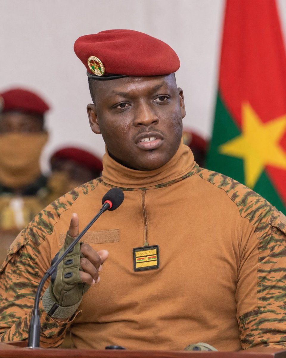 TheDarkFront's tweet photo. 🇧🇫 Why Is Ibrahim Traoré Clashing with Burkina Faso's Muslim Community?

Burkina Faso's military leader, Captain Ibrahim Traoré, is facing growing tensions with parts of the country's Muslim community over his government's campaign against what it describes as religious extremism.

➡️ A new Religious Freedoms Law has sparked opposition from some Islamic scholars.

➡️ Several prominent imams have been arrested after criticizing the legislation, while authorities say the measures are aimed at protecting the country's secular system and countering extremism.

➡️ Traoré has also announced plans to tighten oversight of students studying Islamic law abroad, arguing that religious education should better align with Burkina Faso's national development goals.

📌 The dispute marks a significant shift in Traoré's relationship with influential Muslim scholars, who were once seen as important supporters of his military-led government. Whether these policies strengthen national security or deepen divisions within the country remains an open question.