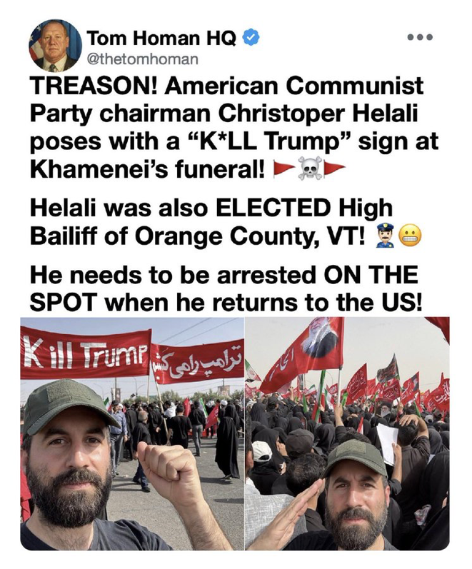 827js's tweet photo. TREASON!