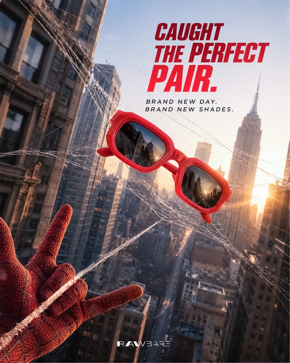 rawbare_co's tweet photo. Caught in the web 🕸️😎 https://t.co/neb8ThNLbK