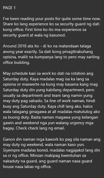 AlterOfan83223's tweet photo. CR fun kasama ang Security Guard na Nakaduty sa Office

Pages 1-2

#ConfessionOfanAlter1028
#MIU #Guard https://t.co/oU0MZr0Cjo